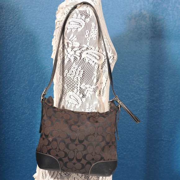 Coach Handbags - Coach classic C monogram shoulder bag